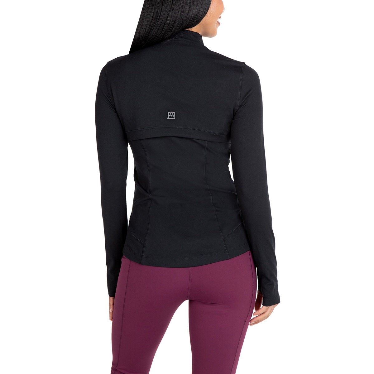 Avalanche Chamarra Deportiva para Dama Negro Extra Chica