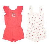 Pekkle Rompers para Niñas 2 piezas Varias Tallas y Colores Pekkle Rompers para Niñas 2 piezas Varias Tallas y Colores