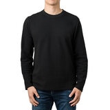 Rough Dress Sudadera para Caballero Negro Grande