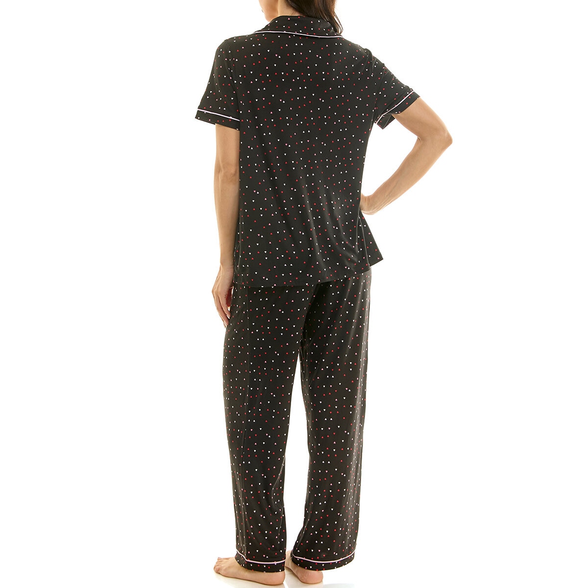 Jaclyn NY Pijama para Dama Negro Grande