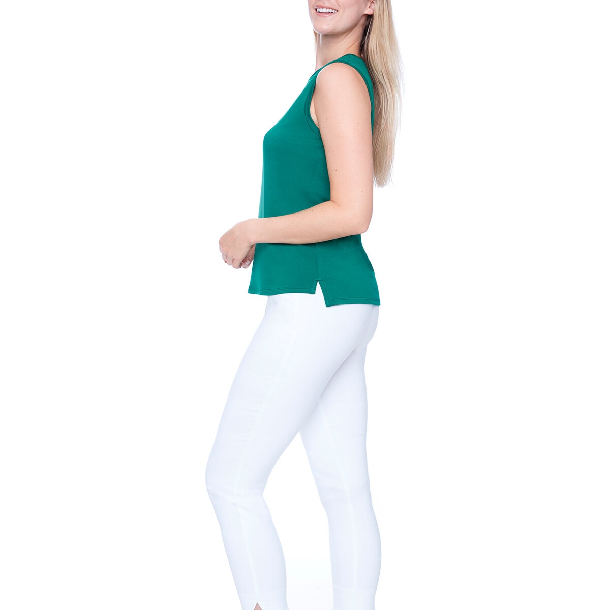 S.C. & CO. Blusa para Dama Verde Extra Grande