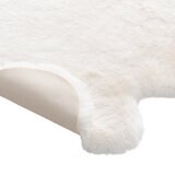 Mon Chateau Luxury Collection Tapete de Pelo Sintético 177cm x 160cm, Blanco