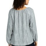 Boston Traders Blusa para Dama Negro Chica
