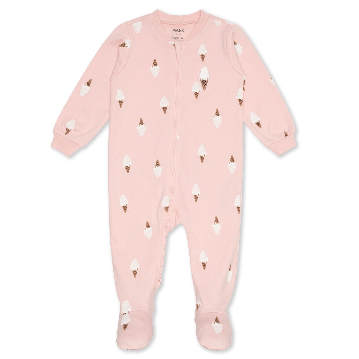 Pekkle Mameluco 2 piezas para Bebés Rosa 3 Meses Pekkle Mameluco 2 piezas para Bebés Rosa 3 Meses