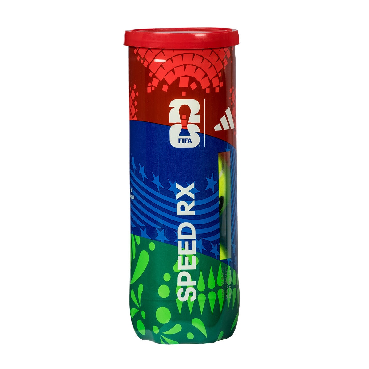 Adidas Pelotas de Padel Speed Rx 24 Tubos Edición del Mundial Adidas Pelotas de Padel Speed Rx 24 Tubos Edición del Mundial