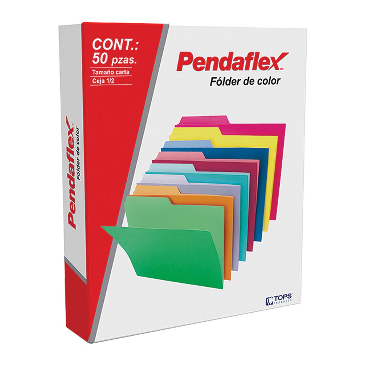 Pendaflex folders tamaño carta color gris