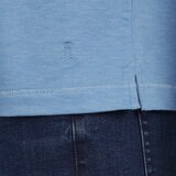 Lands’ End Playera para Caballero Azul Grande