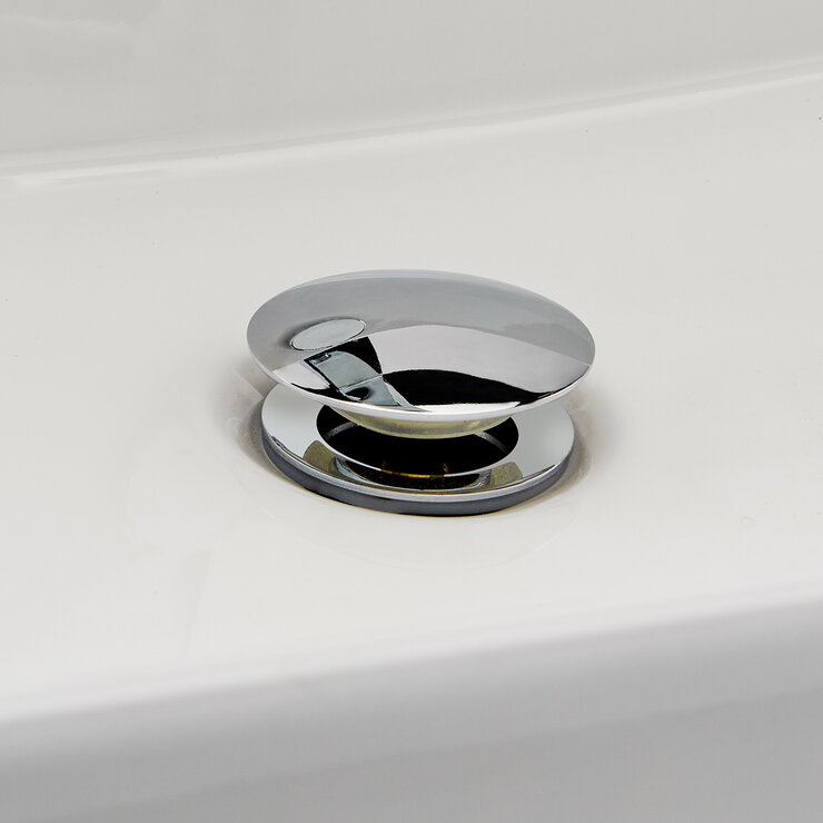 Rubinett, Ovalin Cerámico Diana Blanco- Cromado