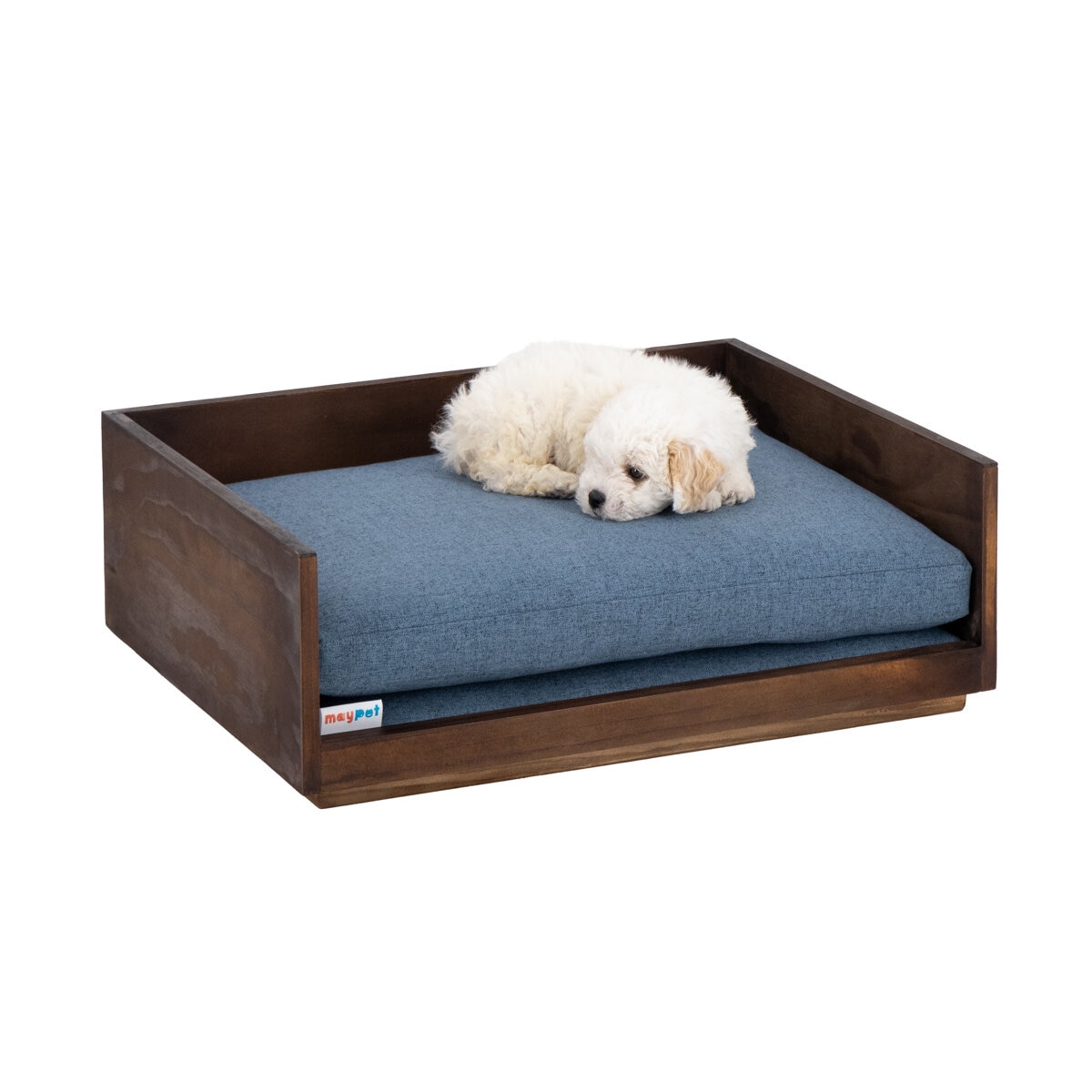 Maypet, Cama de Madera Tamaño Chico para Perro