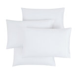 Kirkland Signature Juego de Sábanas Queen 6 piezas blanco