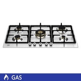Bertazzoni Parrilla de Gas 90cm con 5 quemadores