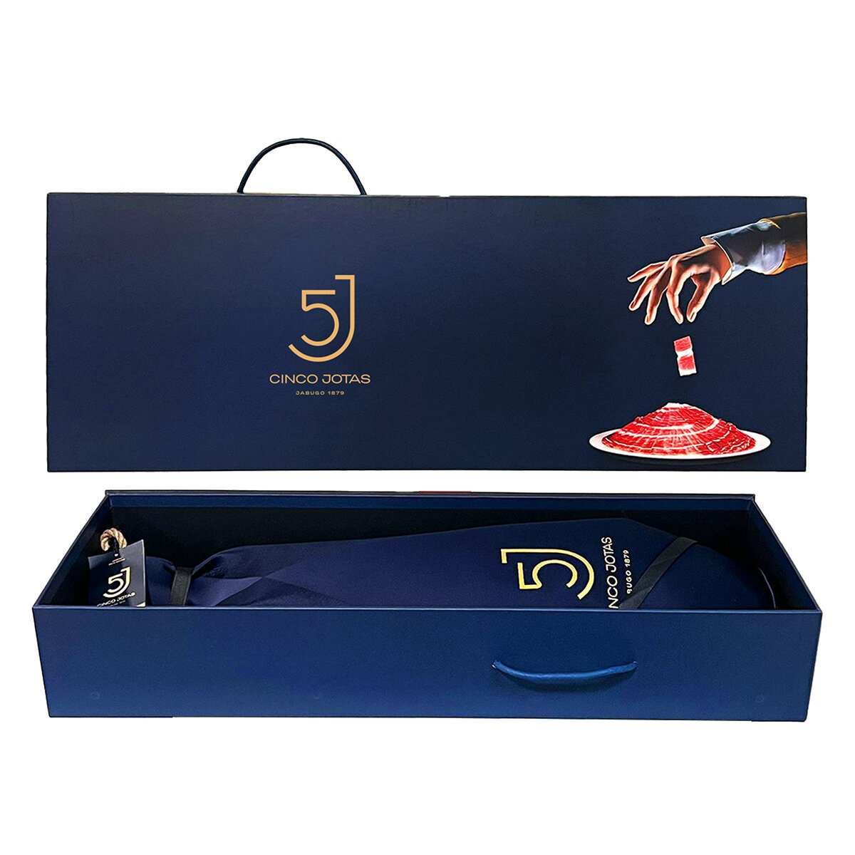 Cinco Jotas Jamón de Bellota 100% Ibérico con Estuche Especial Entre 7 - 8 kg