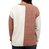 Leo & Nicole Suéter para Dama Naranja Grande Leo & Nicole Suéter para Dama Naranja Grande