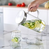 King Crystal Jarra de Vidrio de Borosilicato, 1 pieza