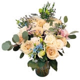 PREVENTA Chiltepec, Bouquet de Flores con Florero para Día de las Madres