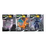 Pokémon, Figuras Coleccionables Articuladas de 15cm, 3 pzas. Pokémon, Figuras Coleccionables Articuladas de 15cm, 3 pzas.