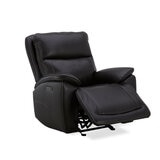 Gilmancreek Furniture, Sillón Reclinable de Cuero Eléctrico