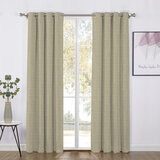 SUN + BLK Cortinas con Bloqueo Total de Luz 132 cm x 213 cm Varios Colores
