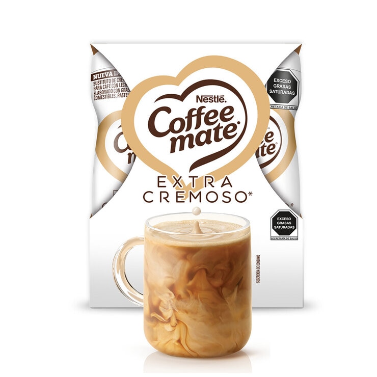 Coffee Mate Extra Cremoso Sustituto de Crema en polvo 2 pzas de 550 g