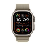 Apple Watch Ultra 2 (GPS + Cellular) Caja de titanio 49mm con Correa Alpine verde