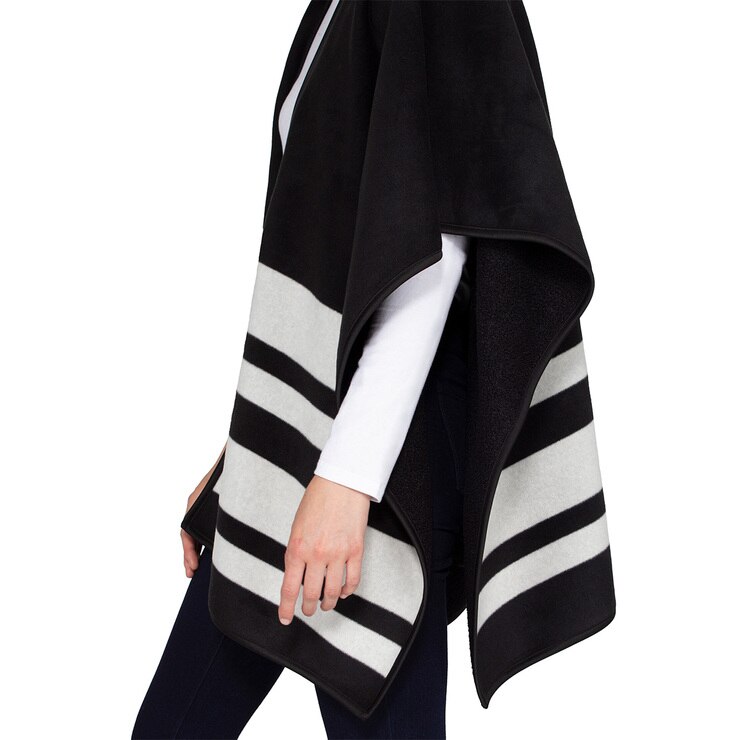 Ike Behar, Poncho reversible para Dama, Blanco Costco México