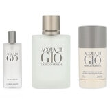 Acqua Di Gio Set 3 pzas