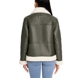 Bearpaw Chamarra para Dama Verde Extra Chica