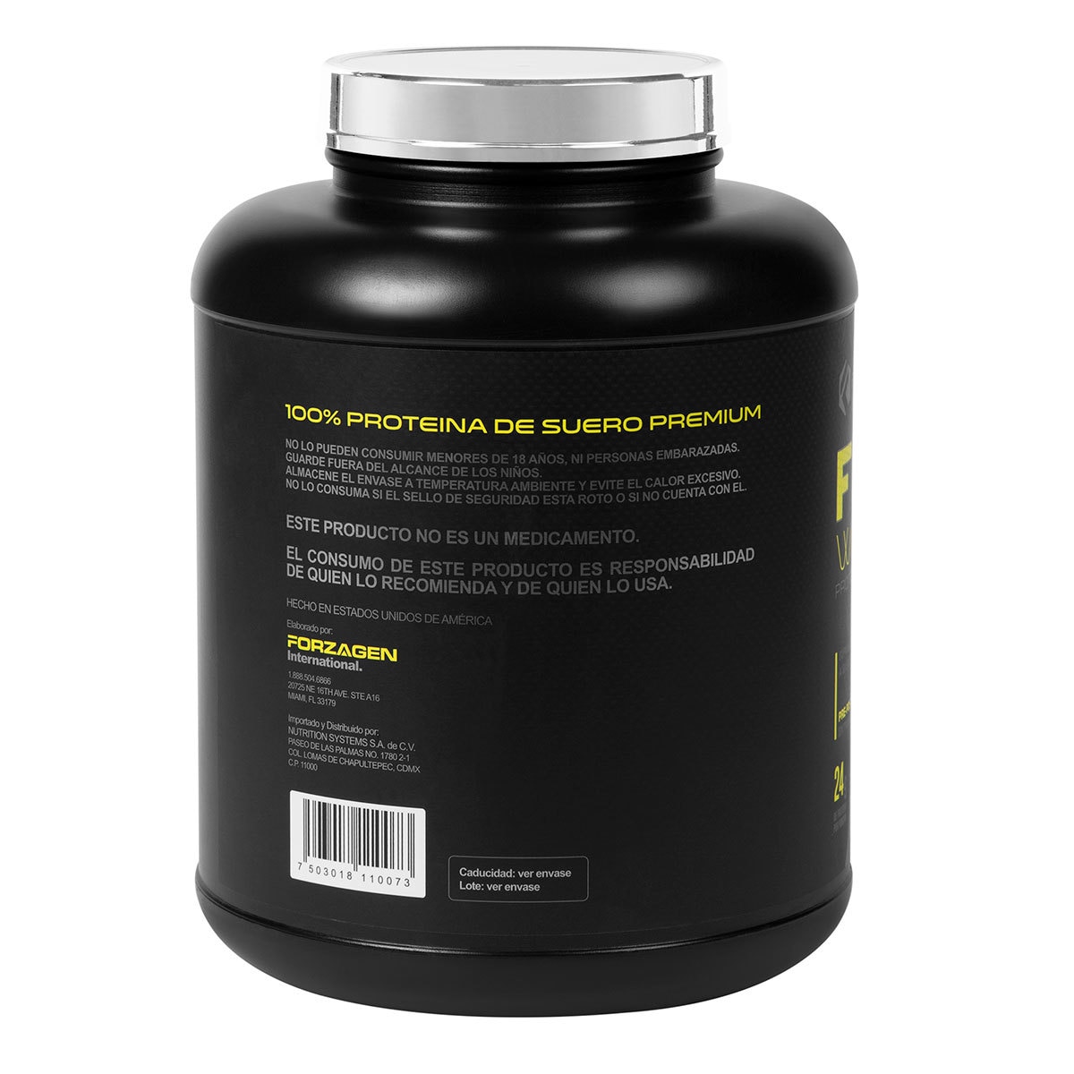 Proteína en Polvo Sabor Choco-Coco, Forza Whey Pro, 2.27 kg | Costco México