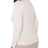 Mario Serrani Italy Suéter para Dama Blanco Grande