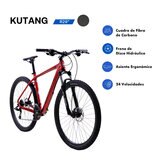 Bicicleta de Fibra de Carbono R29 Benotto Kutang