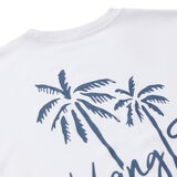 Hang Ten Playera para Caballero Blanco Grande