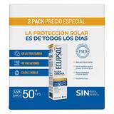 Eclipsol Bloqueador Solar FPS 50+ 2 pzas