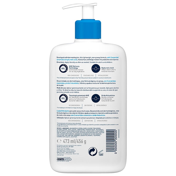 Cerave Loción Hidratante 473 ml