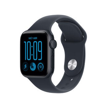 Apple Watch SE 3 (GPS) 40mm Aluminio Medianoche + Correa Deportiva Azul Profundo - Talla S/M Apple Watch SE 3 (GPS) 40mm Aluminio Medianoche + Correa Deportiva Azul Profundo - Talla S/M