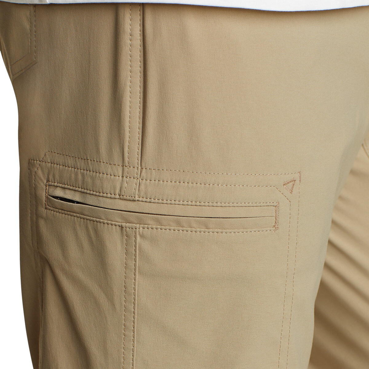 Eddie Bauer Pantalones para Caballero café 38 x 34