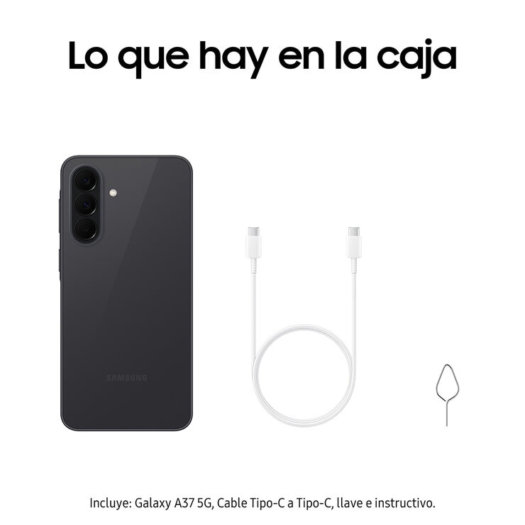 Samsung Galaxy A37 128GB Negro