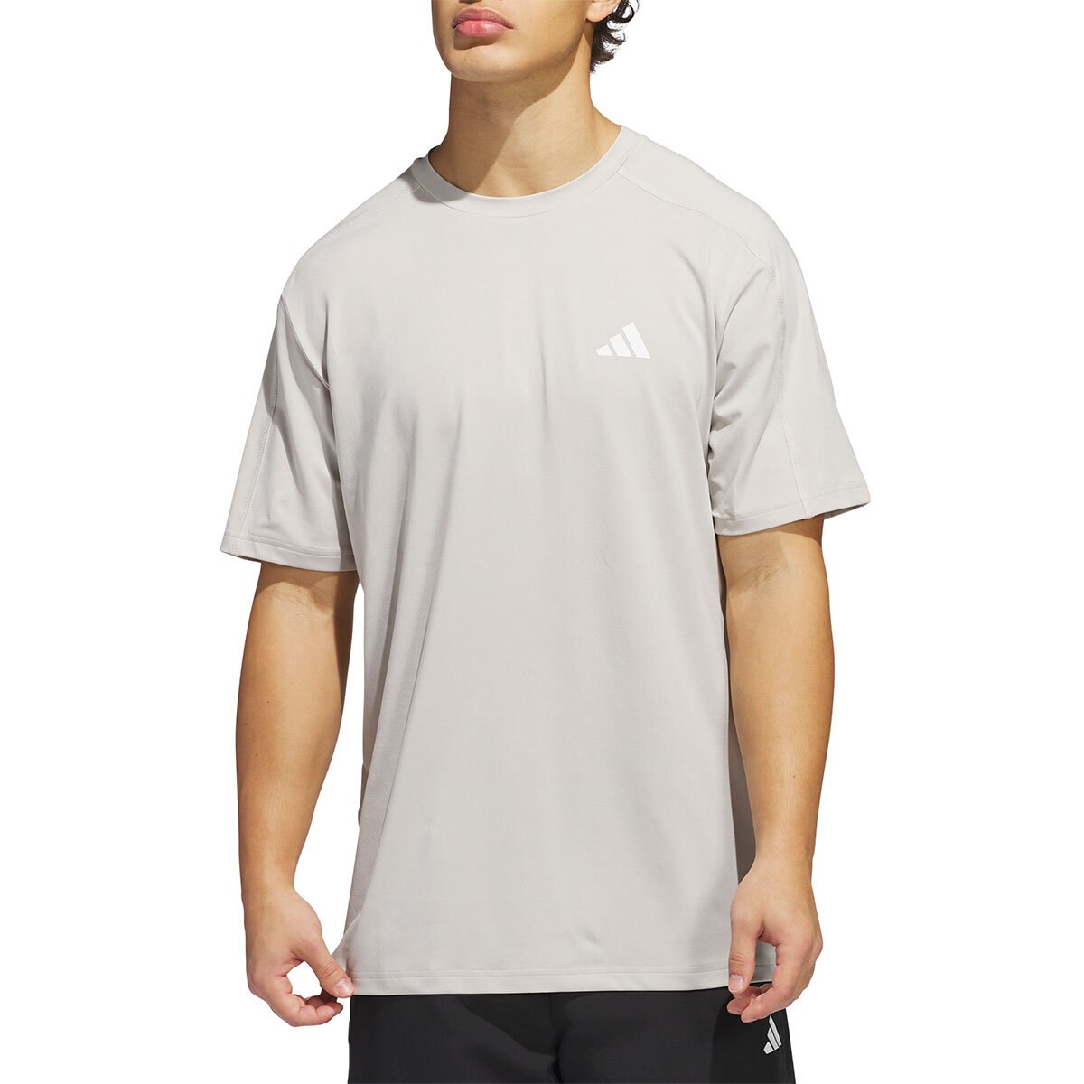 Adidas Playera deportiva para Caballero Café Mediana
