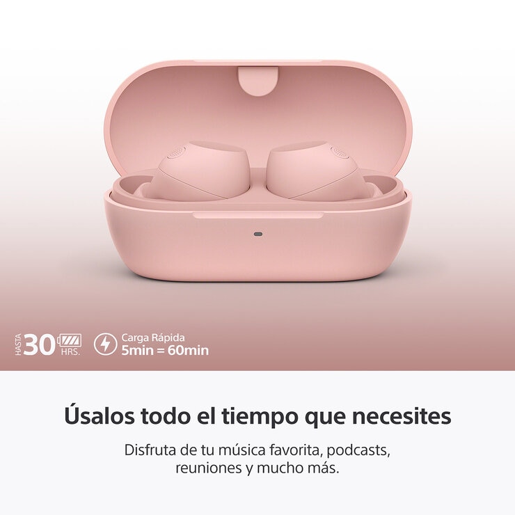 Sony Audífonos WF-C710N Rosa Sony Audífonos WF-C710N Rosa