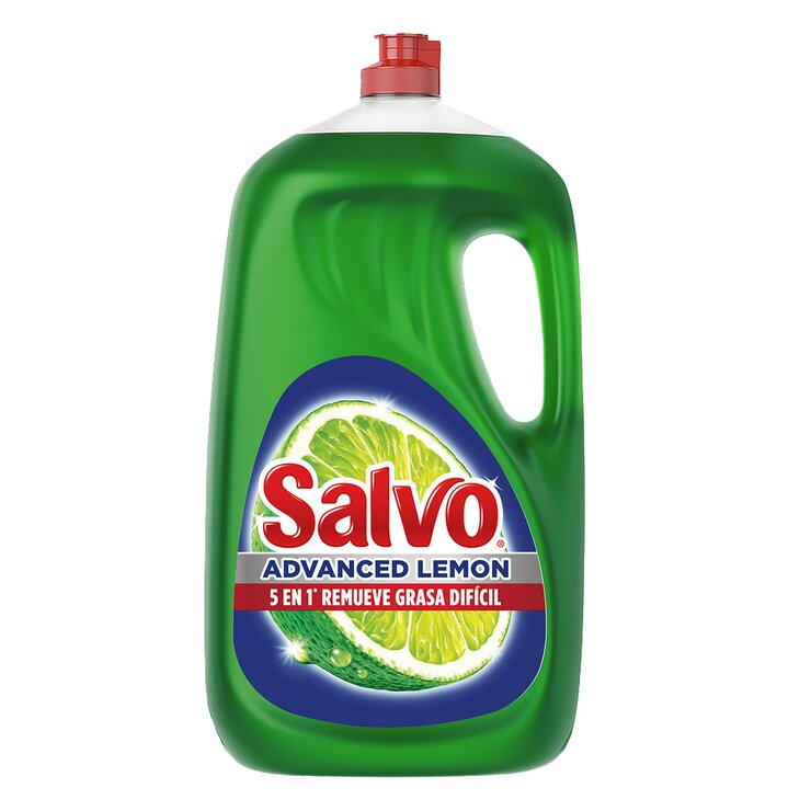 Salvo Advanced Lemon Detergente Líquido para Trastes 2.6 l