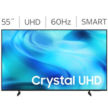 Samsung Pantalla 55" Crystal UHD Smart TV