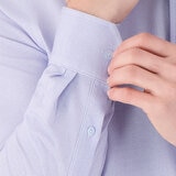 Victor Emmanuel Camisa para Caballero Azul Cuello 16 Manga 34/35