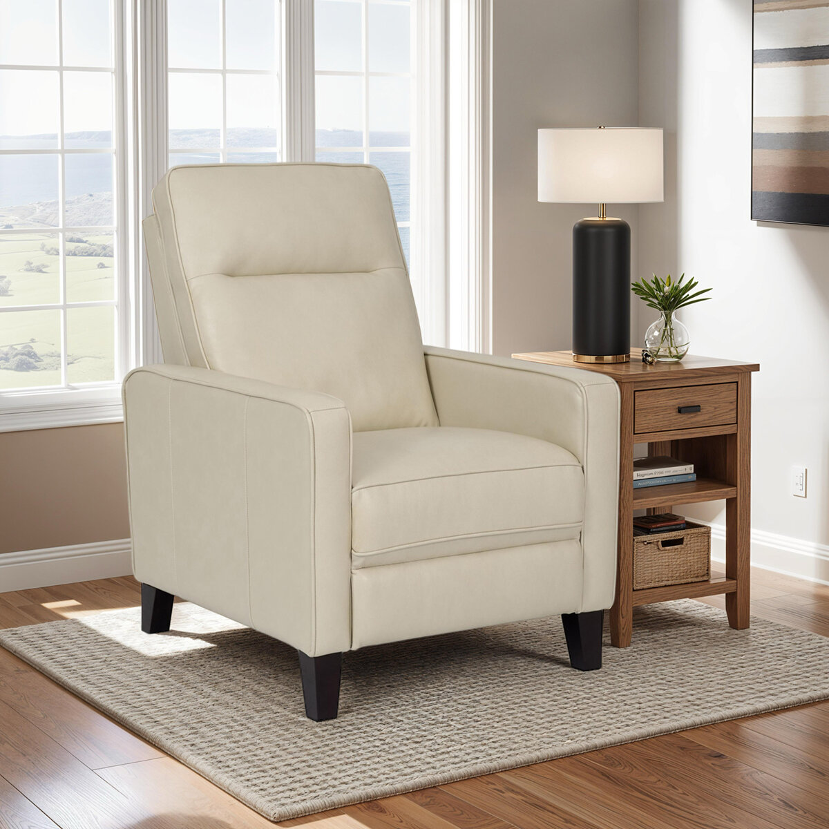Synergy Home Furnishings, Sillón Reclinable de Piel