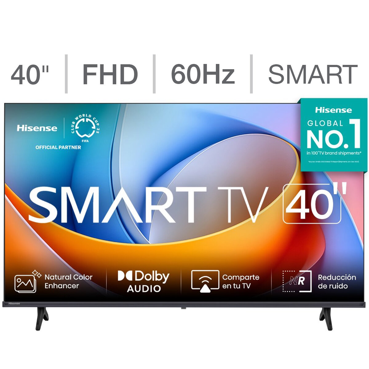 Hisense Pantalla 40" FHD Smart TV