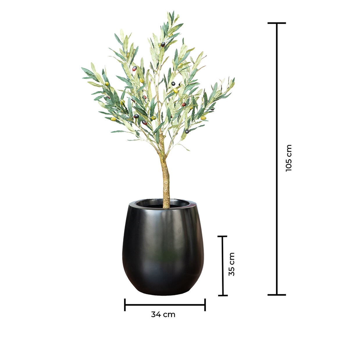Apariencia Natural, Árbol de Olivo Artificial