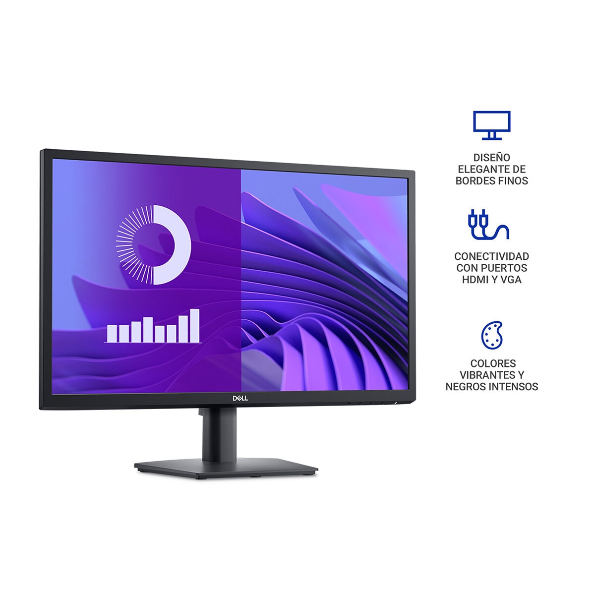 DELL Monitor 23.8" Full HD E2425H
