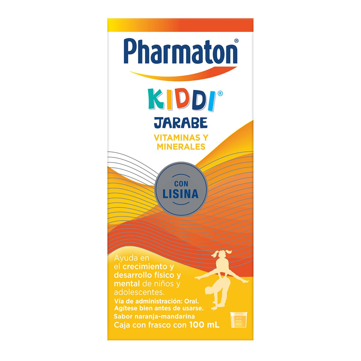 Pharmaton Kiddi Multivitamínico Jarabe 100 ml