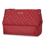 Stella & Max Cosmetiquera de 3 Secciones Rojo Púrpura