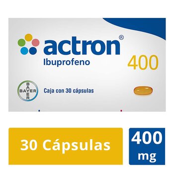 Actron 400mg 30 Cápsulas