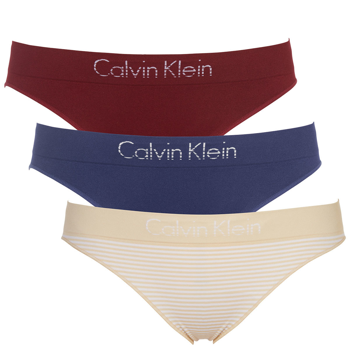 Calvin Klein, Pantys Estilo Bikini, 3 Piezas Costco México