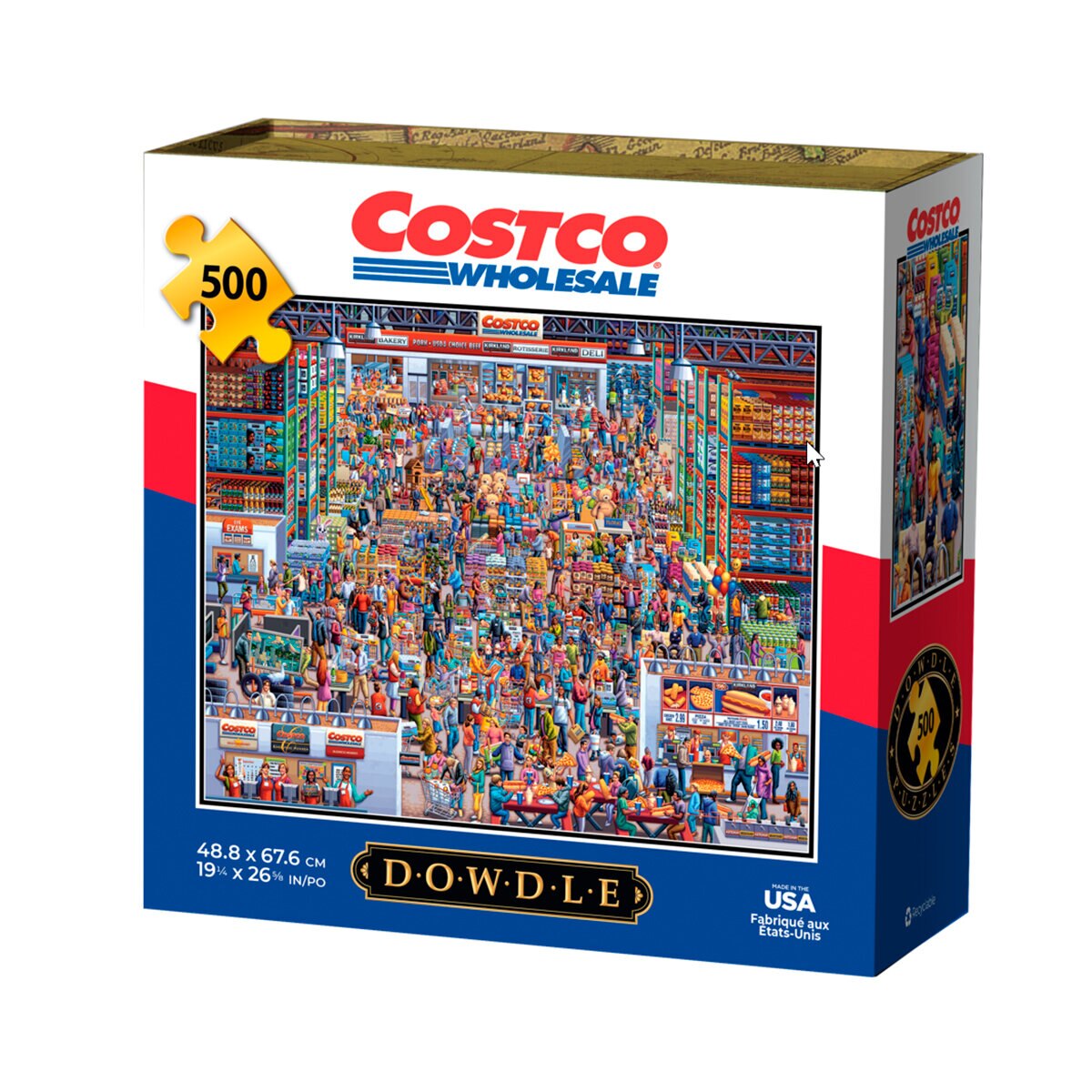 Rompecabezas Dowdle de Costco Wholesale 500 piezas |
